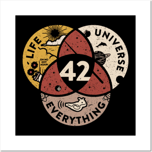 42 And Everything Posters and Art